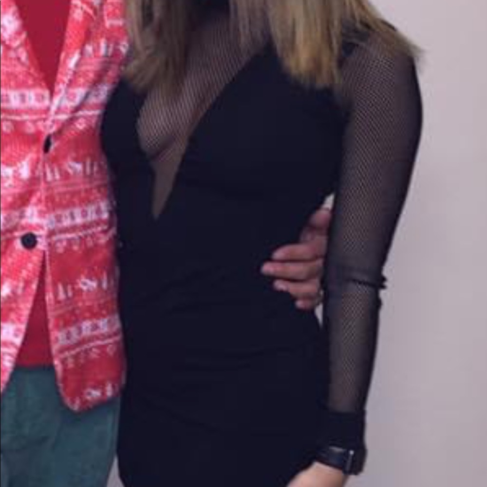 Nasty Gal mesh dress